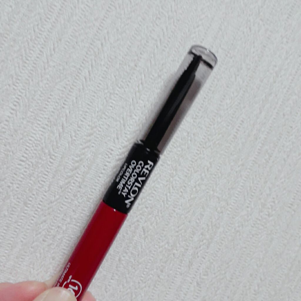 カラーステイ オーバータイム リップカラー/REVLON/リップグロスを使ったクチコミ（1枚目）