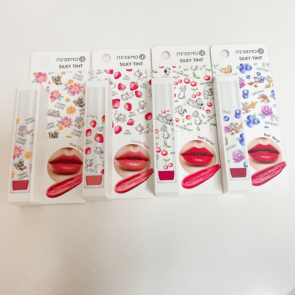 リップシルキーティント/IT'S DEMO/リップティントを使ったクチコミ（1枚目）