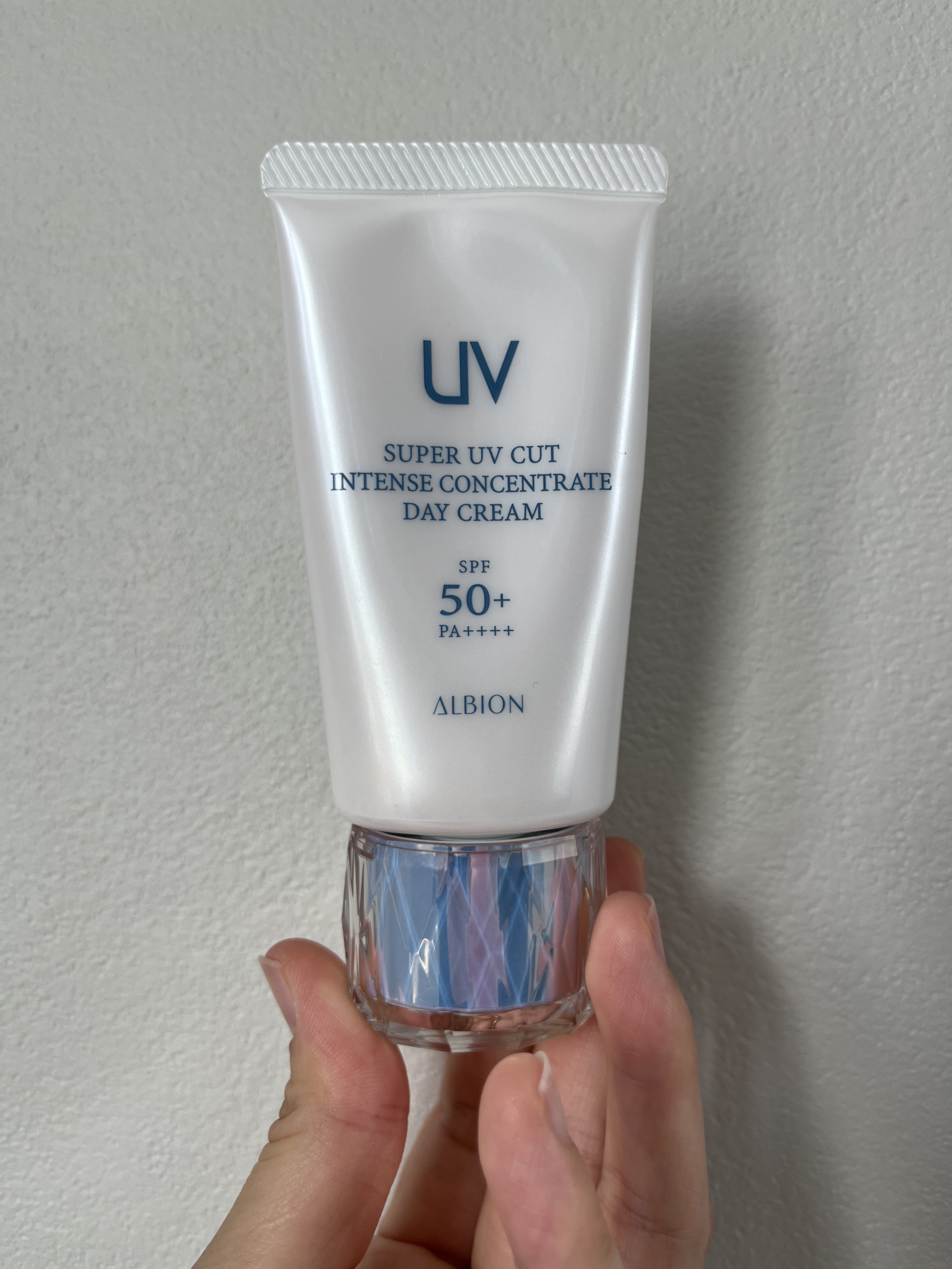 スーパー UV カット インテンスコンセントレート デイクリーム/ALBION/日焼け止めクリームを使ったクチコミ（1枚目）