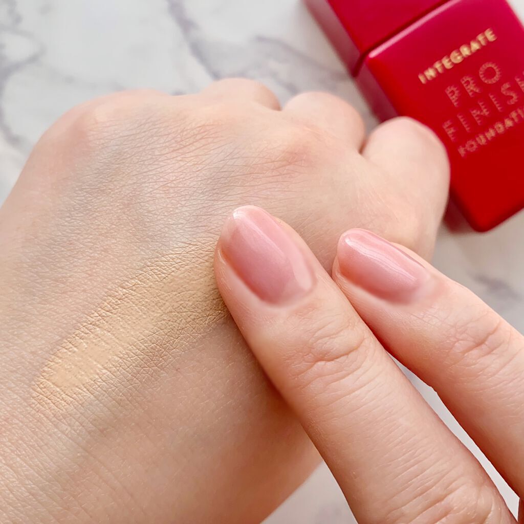 プロフィニッシュリキッド/インテグレート/リキッドファンデーションを使ったクチコミ(3枚目)