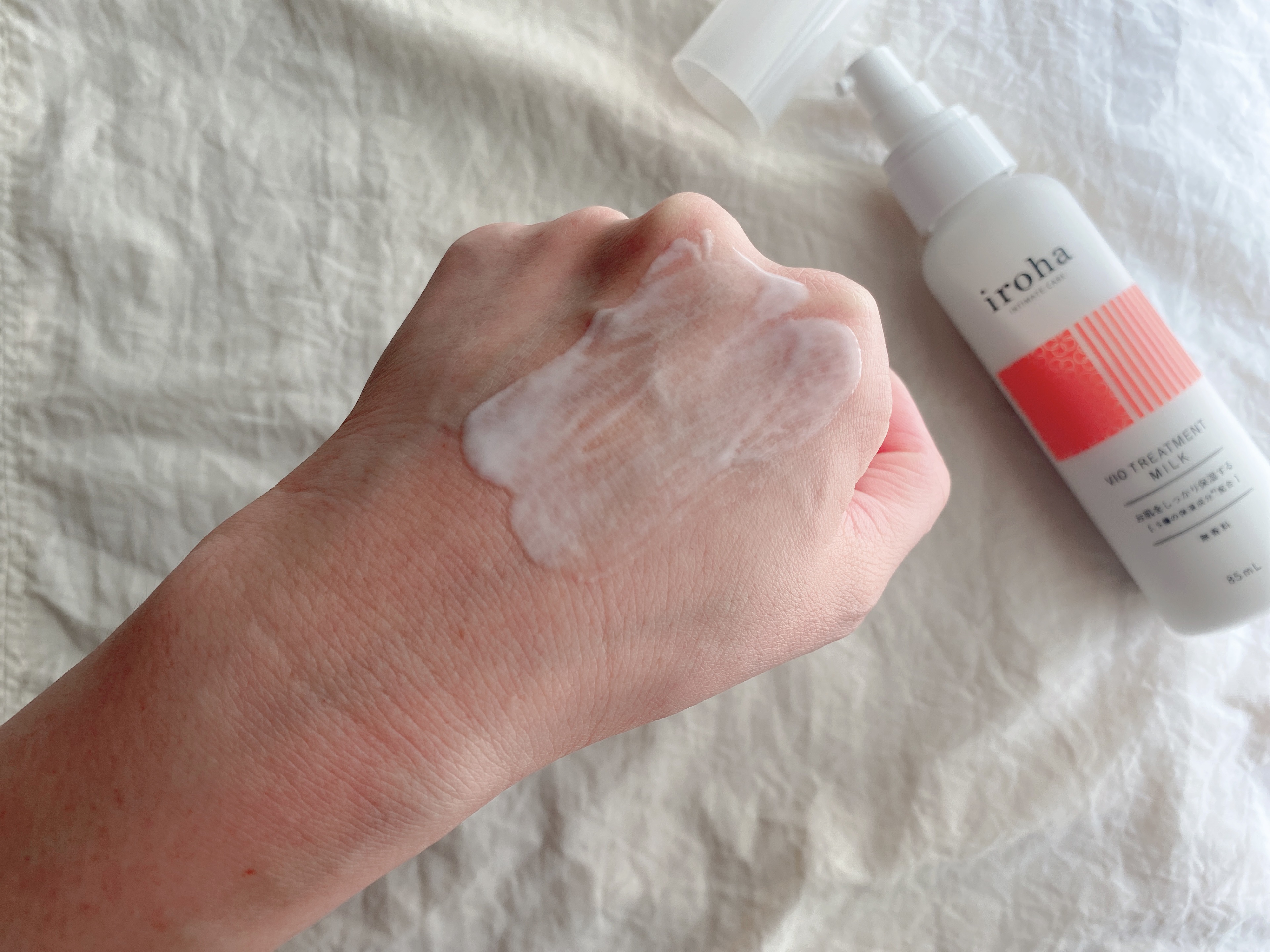 iroha VIO TREATMENT MILK /iroha INTIMATE CARE/デリケートゾーンケアを使ったクチコミ（3枚目）