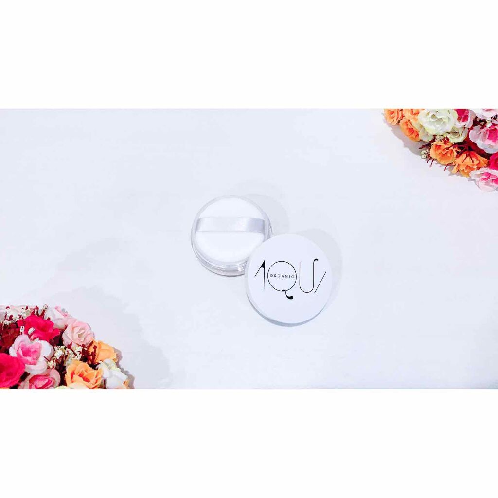 オーガニックフェイスパウダーUV/アクア・アクア/ルースパウダーを使ったクチコミ（1枚目）