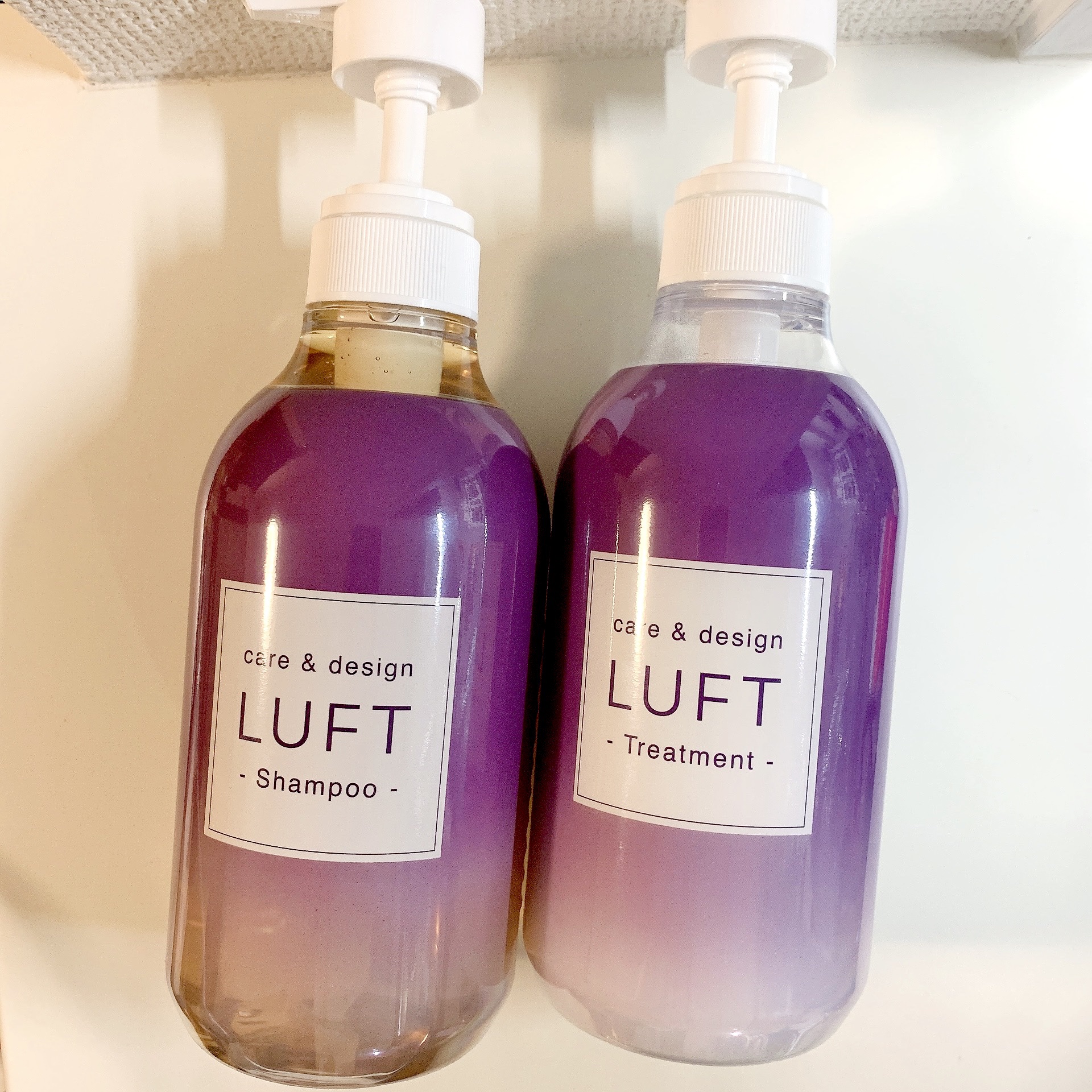 ケア＆デザインシャンプーD／トリートメントD シャンプー 500ml/LUFT/市販シャンプーを使ったクチコミ（1枚目）