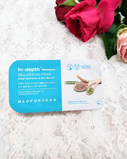 インデップス™モイスチャーバイオセルロースマスク/MADFORCOS/シートマスク・パックを使ったクチコミ(2枚目)