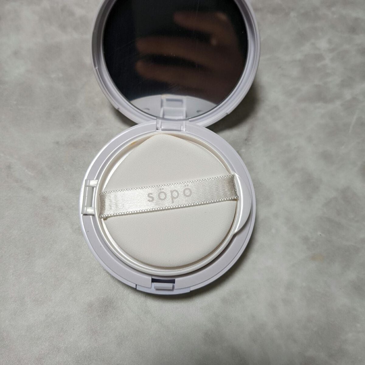 クッションファンデ/sopo/クッションファンデーションを使ったクチコミ(2枚目)