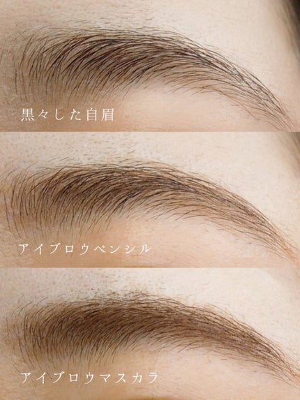 ニュアンスアイブローマスカラ/インテグレート/眉マスカラを使ったクチコミ(4枚目)