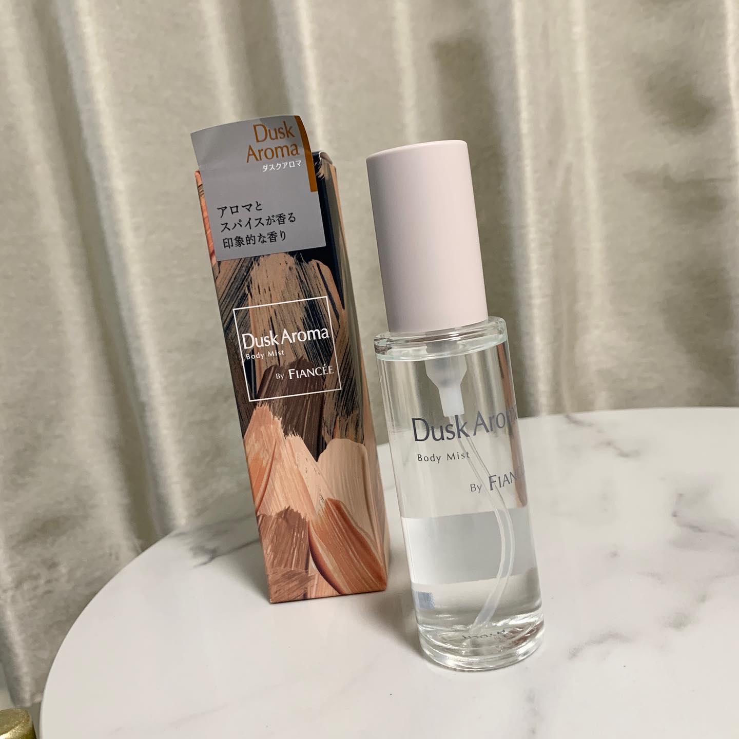 ボディミスト ダスクアロマ/フィアンセ/香水を使ったクチコミ（1枚目）