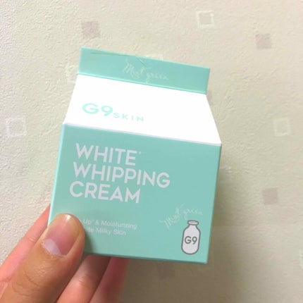 WHITE WHIPPING CREAM(ウユクリーム)/G9SKIN/化粧下地を使ったクチコミ(1枚目)