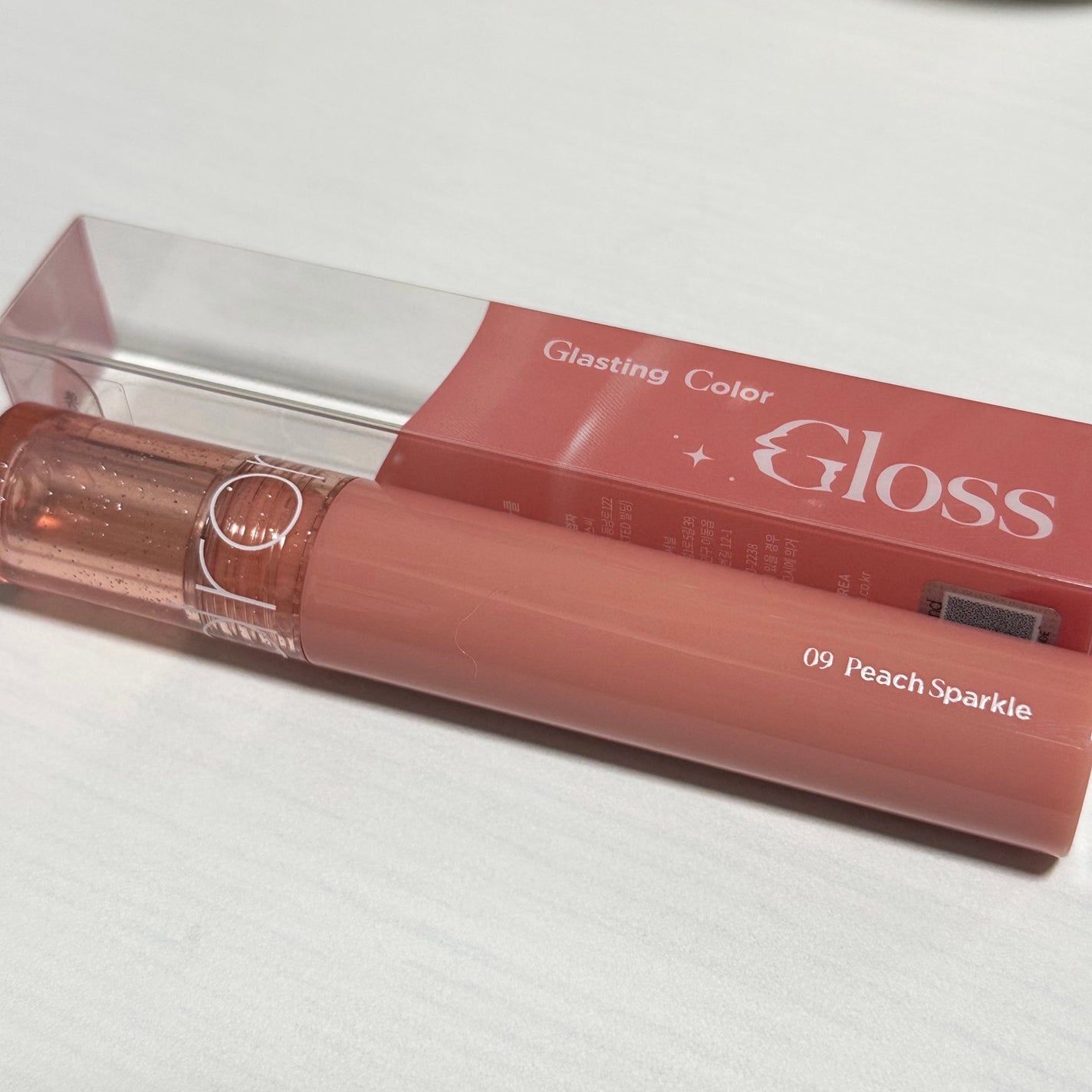 グラスティングカラーグロス/rom&nd/リップグロスを使ったクチコミ(1枚目)