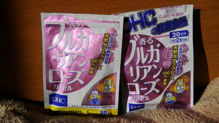 香るブルガリアンローズカプセル/DHC/健康サプリメントを使ったクチコミ(1枚目)