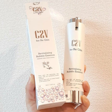 C2V リバイタライジング バブルエッセンス/C2V/美容液を使ったクチコミ(3枚目)