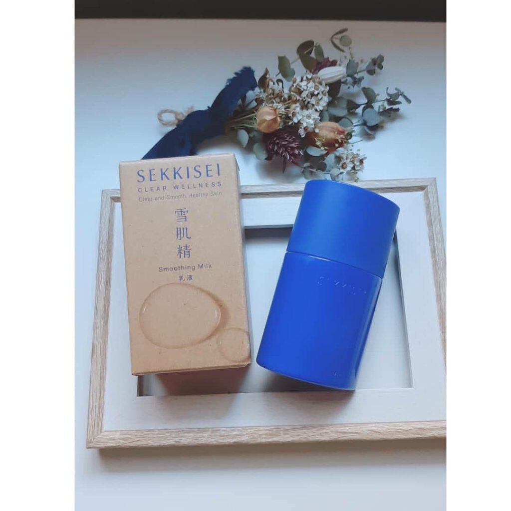 クリアウェルネス スムージング ミルク/雪肌精/乳液を使ったクチコミ（1枚目）