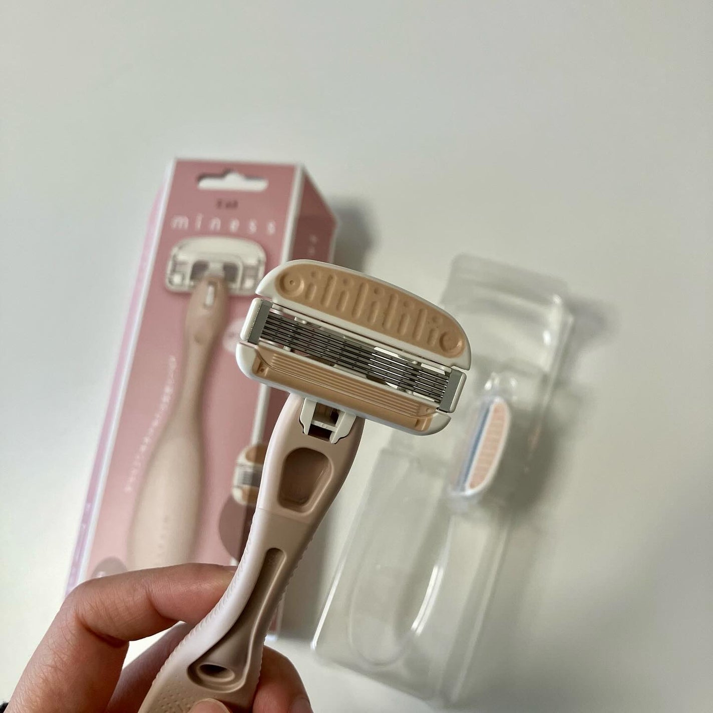 miness わき用カミソリ/貝印/シェーバーを使ったクチコミ(5枚目)