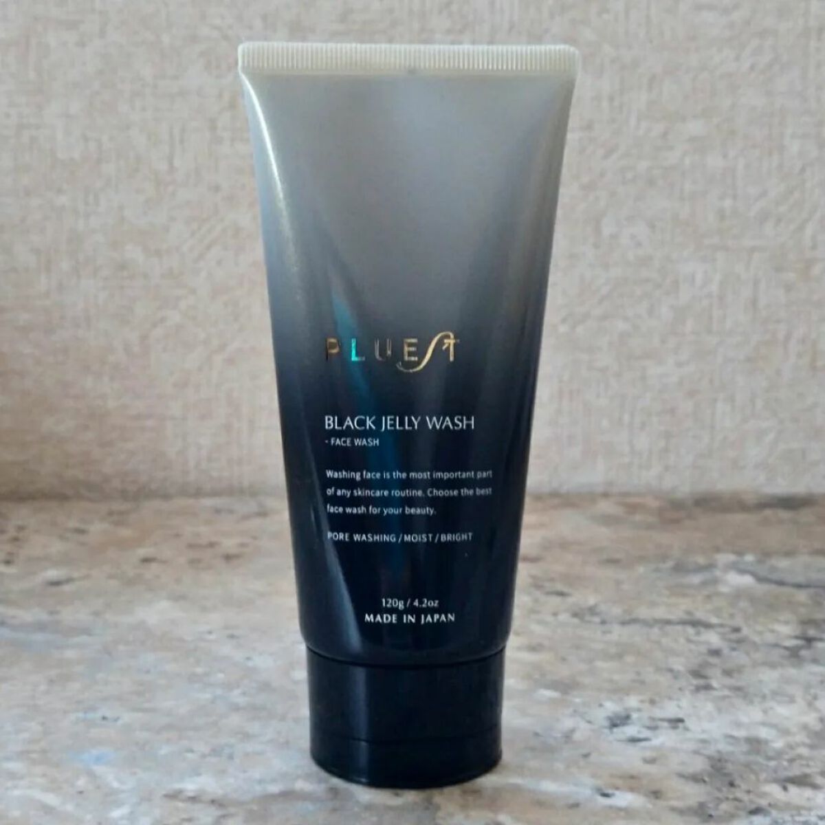 BLACK JELLY WASH（ブラックジェリーウォッシュ）/PLUEST/その他洗顔料を使ったクチコミ（2枚目）