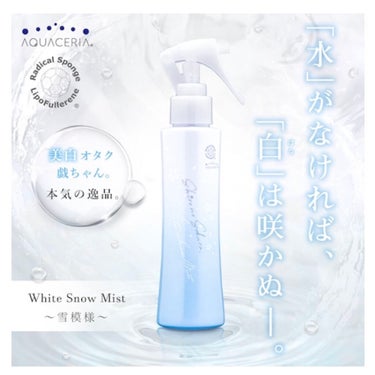 White Snow Mist 〜雪模様〜 120ml/Shiro no Sakura./ミスト状化粧水を使ったクチコミ（3枚目）