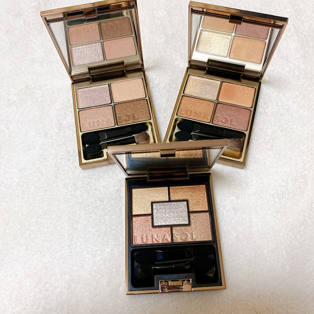 スキンモデリングアイズ/LUNASOL/アイシャドウパレットを使ったクチコミ（1枚目）