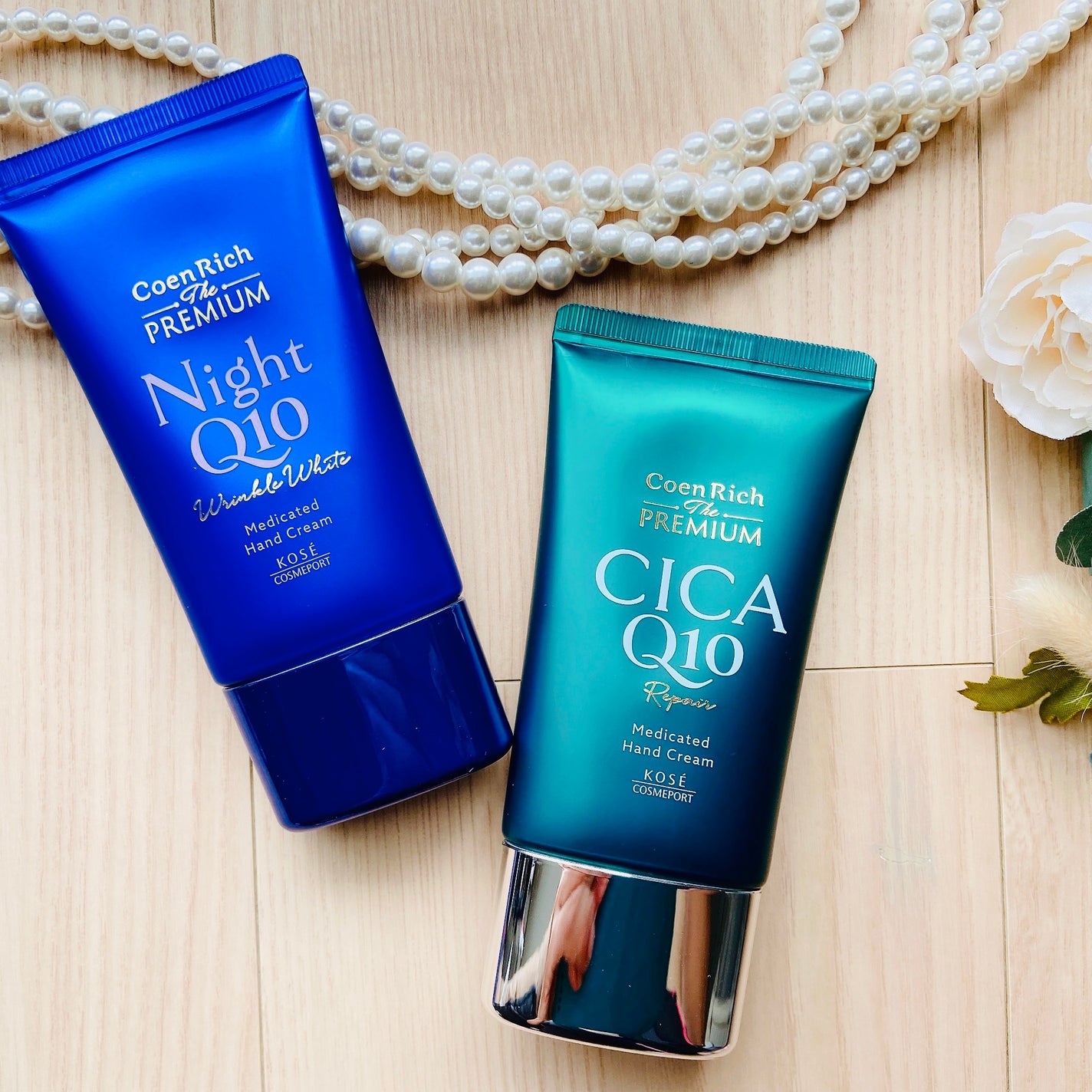 コエンリッチ ザ プレミアム 薬用リンクルナイト ハンドクリーム 【医薬部外品】/コエンリッチQ10/ハンドクリームを使ったクチコミ(4枚目)