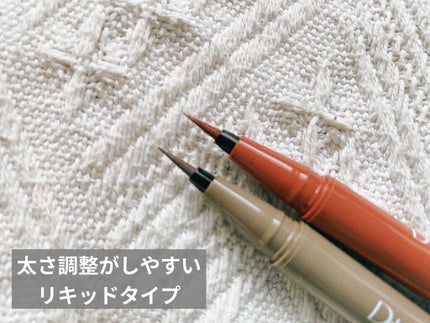 シルキーリキッドアイライナーWP/D-UP/リキッドアイライナーを使ったクチコミ(2枚目)