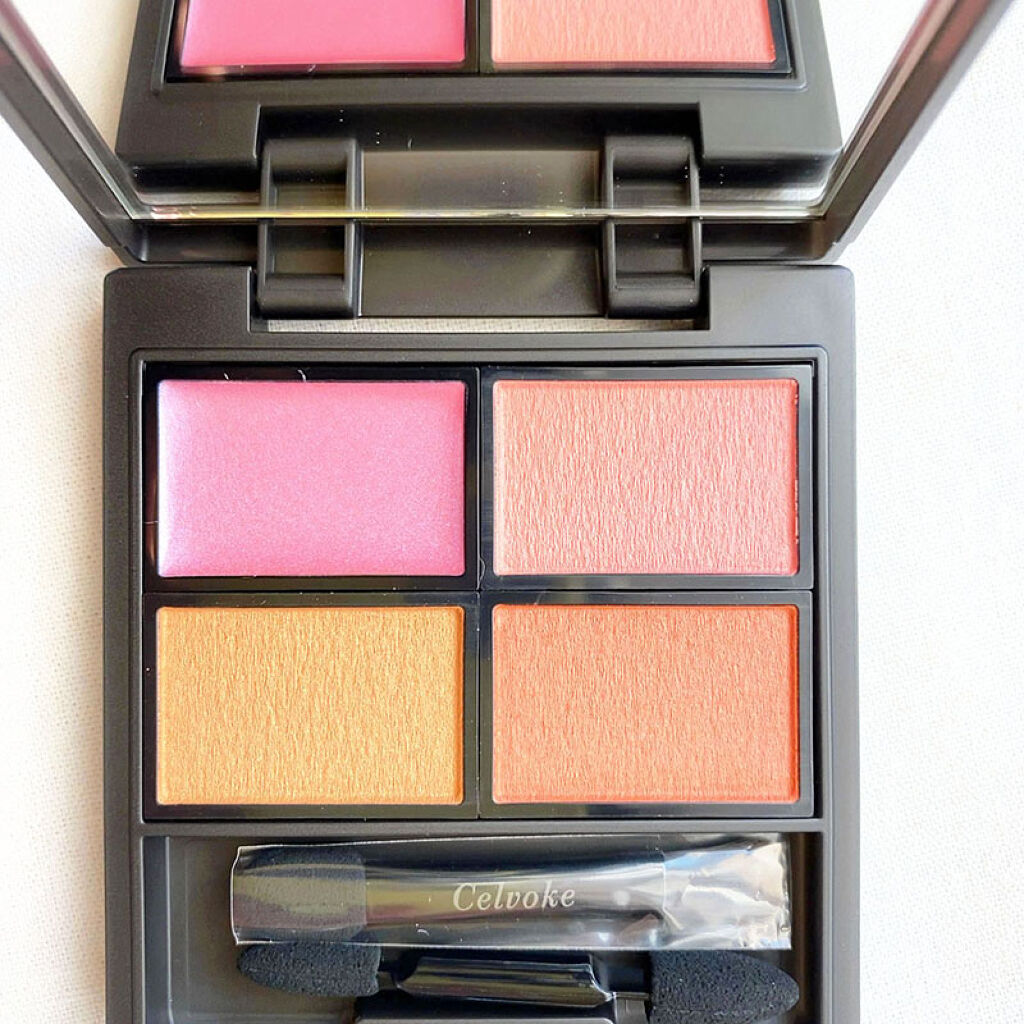 ヴォランタリーベイシス アイパレット/Celvoke/アイシャドウパレットを使ったクチコミ（2枚目）