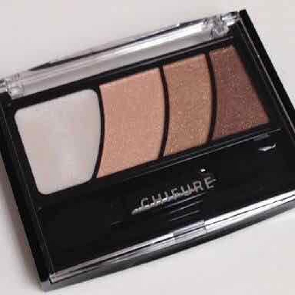 グラデーション アイ カラー（チップ付）/ちふれ/アイシャドウパレットを使ったクチコミ（1枚目）