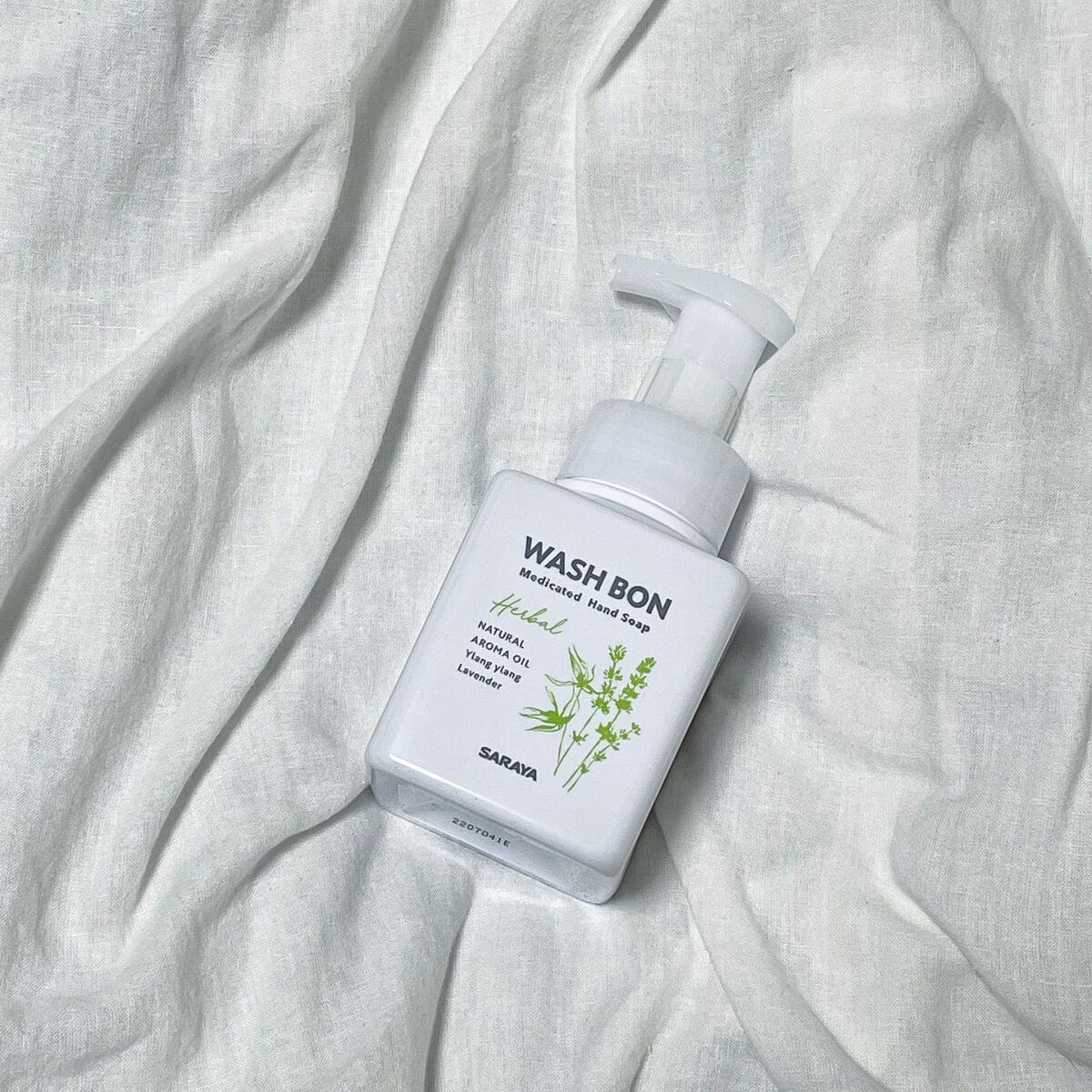 ウォシュボン ハーバル薬用ハンドソープ/サラヤ/ハンドソープを使ったクチコミ(1枚目)
