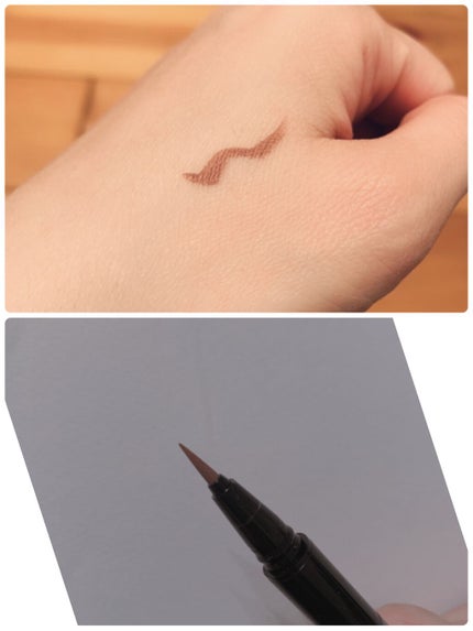 コンシャスライナーカラー/KATE/リキッドアイライナーを使ったクチコミ(2枚目)