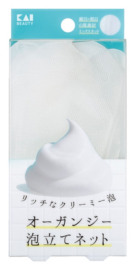 貝印 オーガンジー泡立てネット