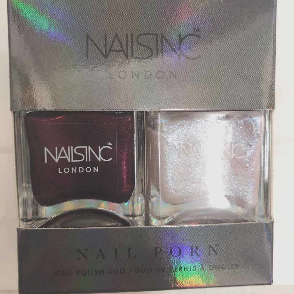 nails inc. ネイル ポーン デュオ キットのクチコミ「お久しぶりです🙇‍♂️不義理です。
バタバタしており投稿が遅れました。

ネイルズインク 2本.....」（1枚目）