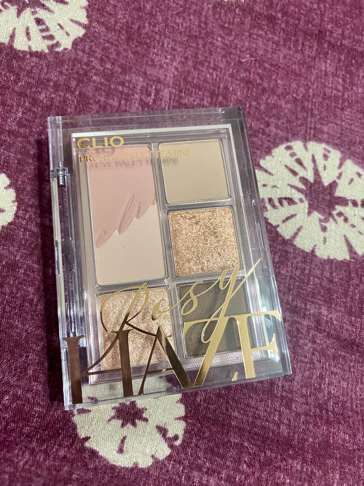 プロ アイパレット ミニ/CLIO/アイシャドウパレットを使ったクチコミ(2枚目)