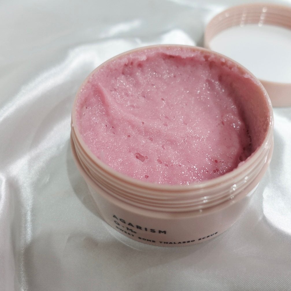 Q+Me スウィート ボム タラソ スクラブ/AGARISM/バスト・ヒップケアを使ったクチコミ(3枚目)