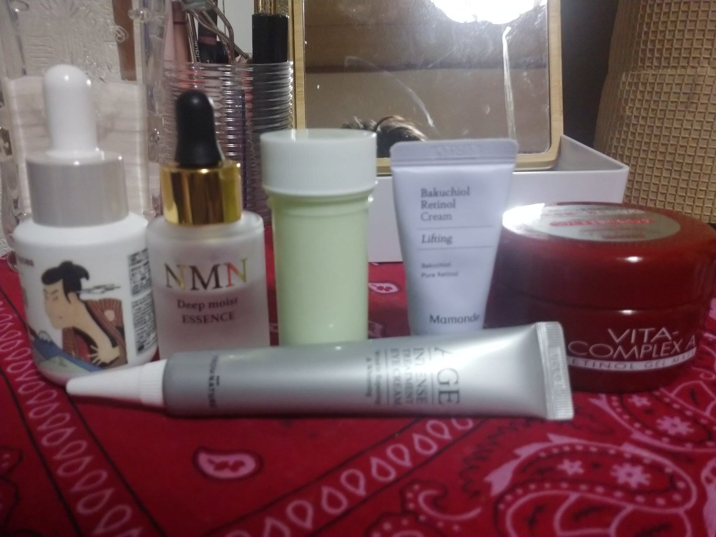 ビタコンプレックスA ジェルマスク/セルレ/フェイスクリームを使ったクチコミ(3枚目)