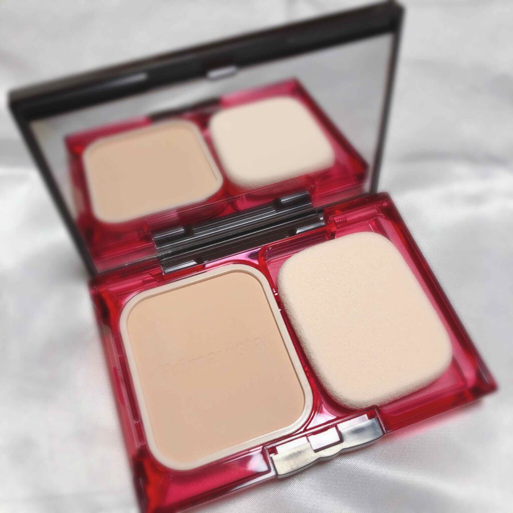 くずれにくい きれいな素肌質感パウダーファンデーション ピンクオークル03(レフィル)/プリマヴィスタ/パウダーファンデーションを使ったクチコミ（2枚目）