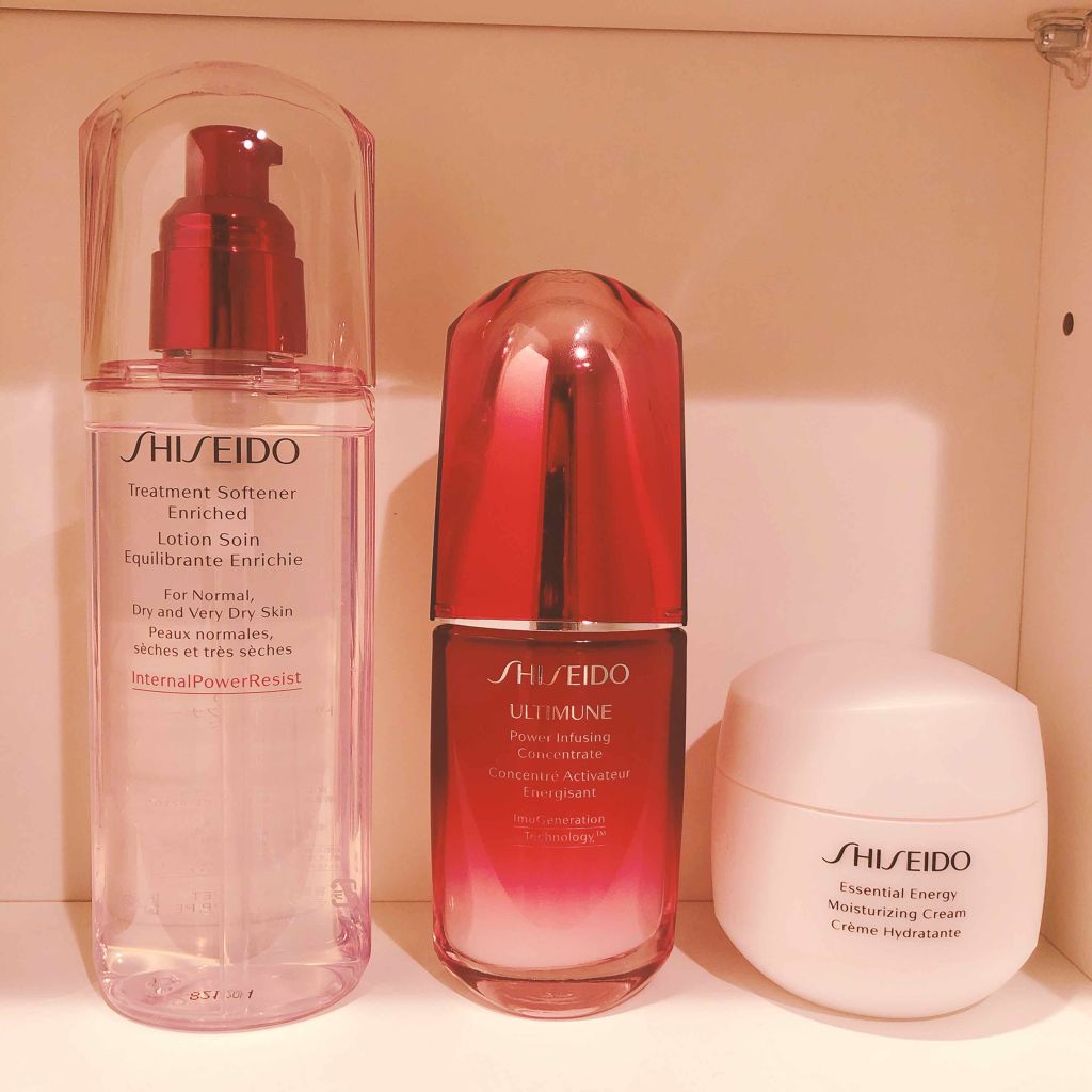 エッセンシャルイネルジャ モイスチャライジング ジェルクリーム/SHISEIDO/フェイスクリームを使ったクチコミ（1枚目）