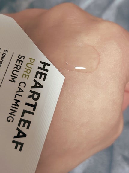 ラボケア ハートリーフピュアカーミングセラム/MEDIHEAL/美容液を使ったクチコミ(4枚目)