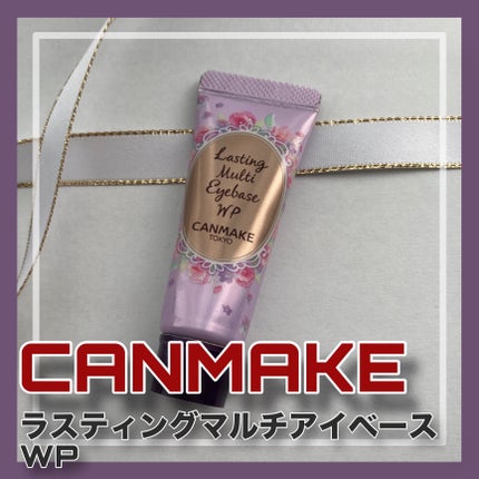 ラスティングマルチアイベース WP/キャンメイク/アイシャドウベースを使ったクチコミ(1枚目)