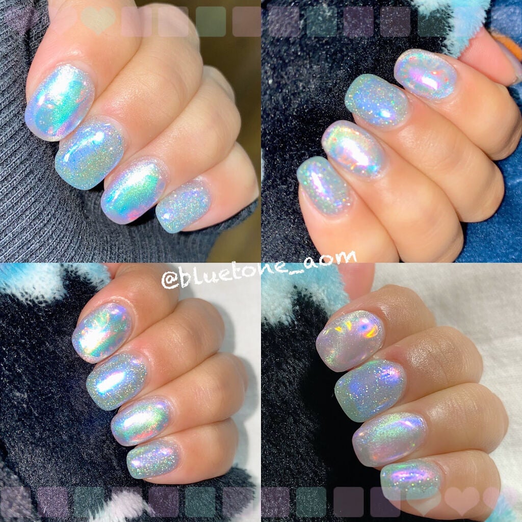 ⋆͛🦖⋆͛aomi on LIPS 「フラッシュとうるうるでなんかもう色々楽しめちゃうよネイル!👯..」(3枚目)