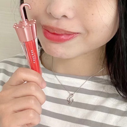 ウォーターアンブレラティント リップ/FAUX PAS PARIS/リップティントを使ったクチコミ(6枚目)