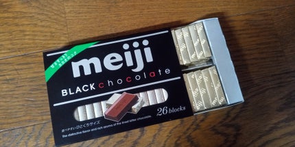 ブラックチョコレート/明治/食品を使ったクチコミ(2枚目)