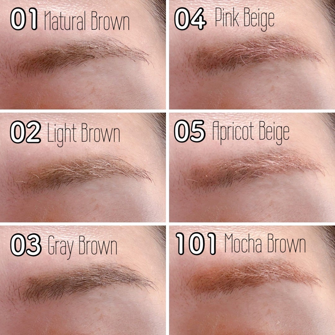 マジカルアイブロウカラー/Fujiko/眉マスカラを使ったクチコミ(4枚目)