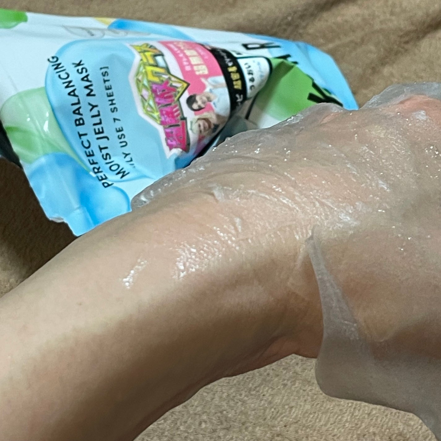 パーフェクトバランシング モイストゼリーマスク/ネイチャーリパブリック/シートマスク・パックを使ったクチコミ(4枚目)