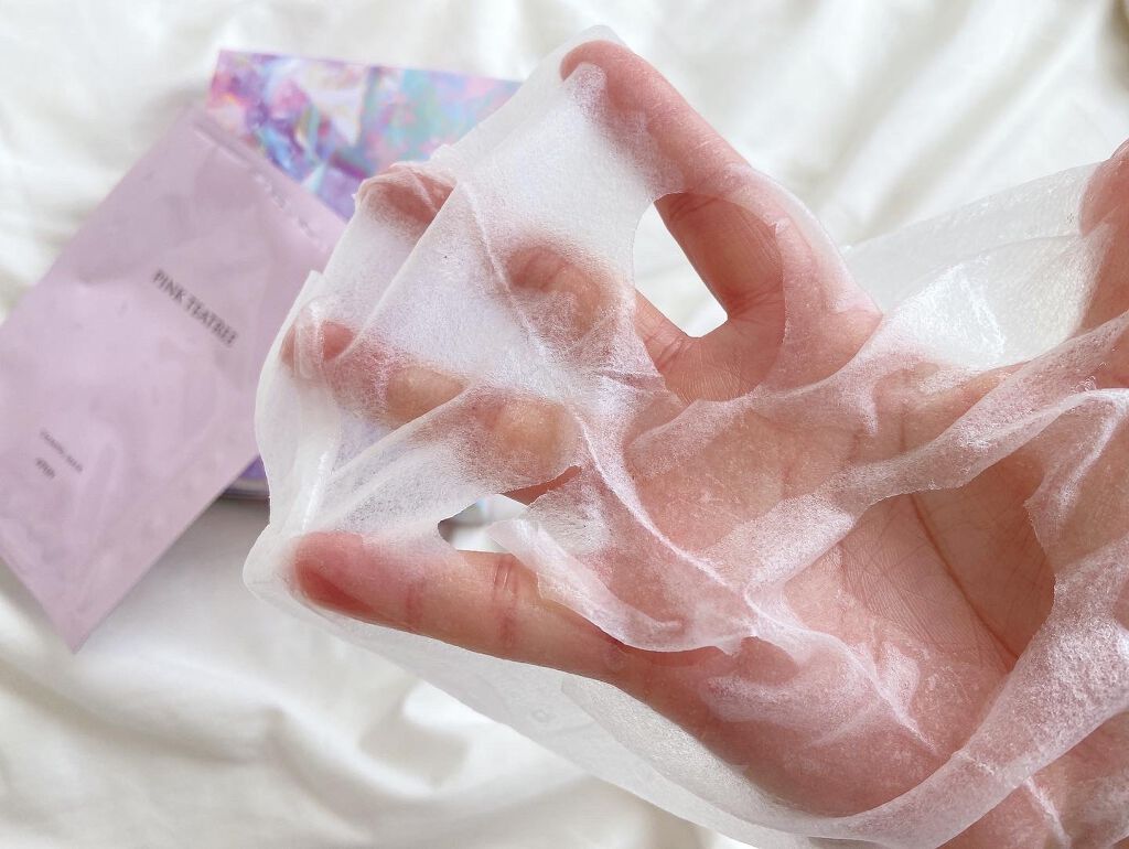 ピンクティーツリーマスクパック/APLIN/シートマスク・パックを使ったクチコミ(2枚目)