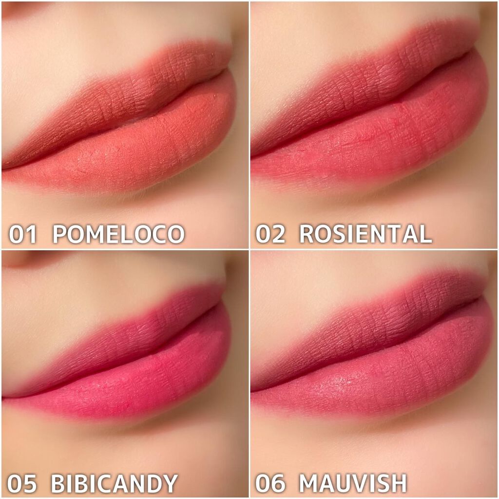 rom&nd ブラーファッジティント/rom&nd/リップティントを使ったクチコミ(5枚目)