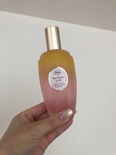 ローズウォーターインオイル/SABON/ミスト状化粧水を使ったクチコミ（1枚目）