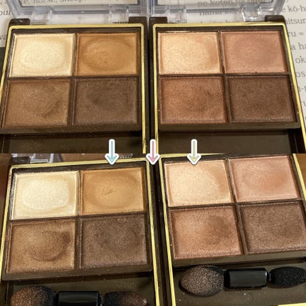 スキニーリッチシャドウ/excel/アイシャドウパレットを使ったクチコミ(2枚目)