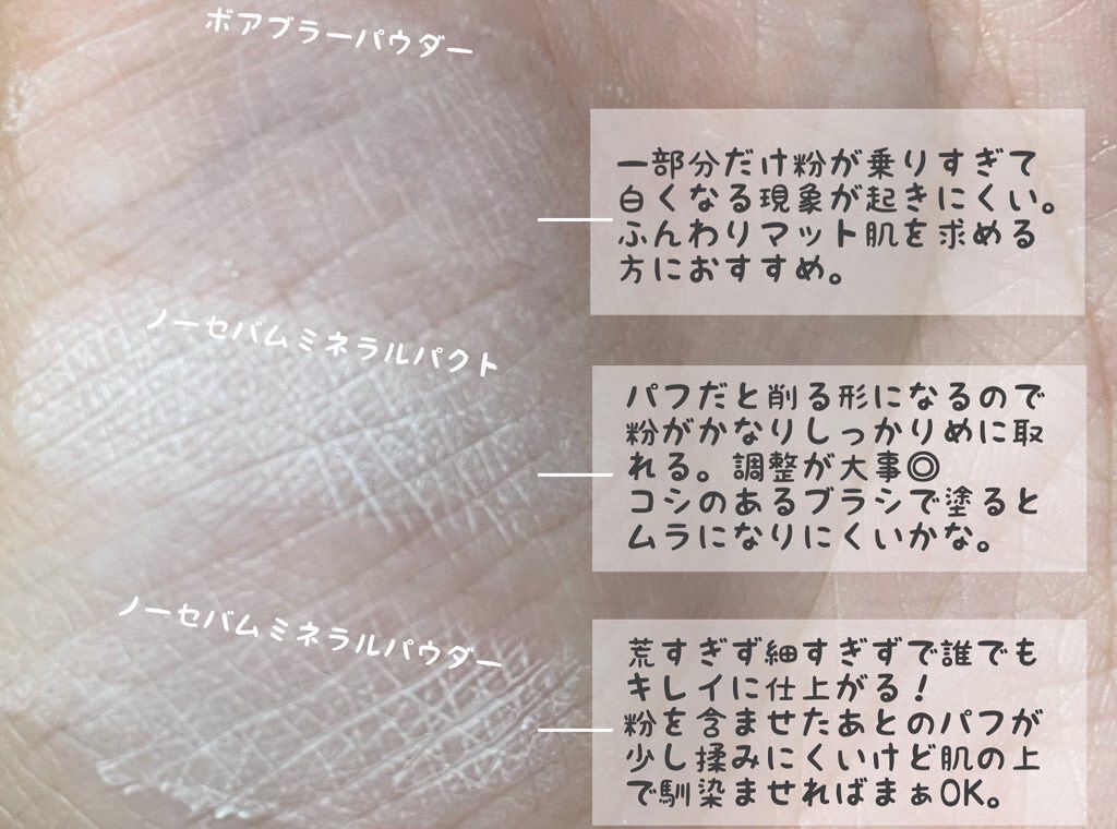 ノーセバム ミネラルパウダー/innisfree/ルースパウダーを使ったクチコミ（3枚目）