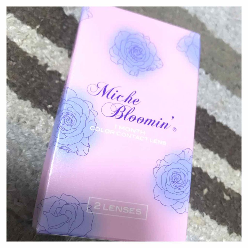 ミッシュ ブルーミン マンスリー (クォーターヴェール シリーズ／イノセント シリーズ)/ミッシュブルーミン/１ヶ月（１MONTH）カラコンを使ったクチコミ（1枚目）