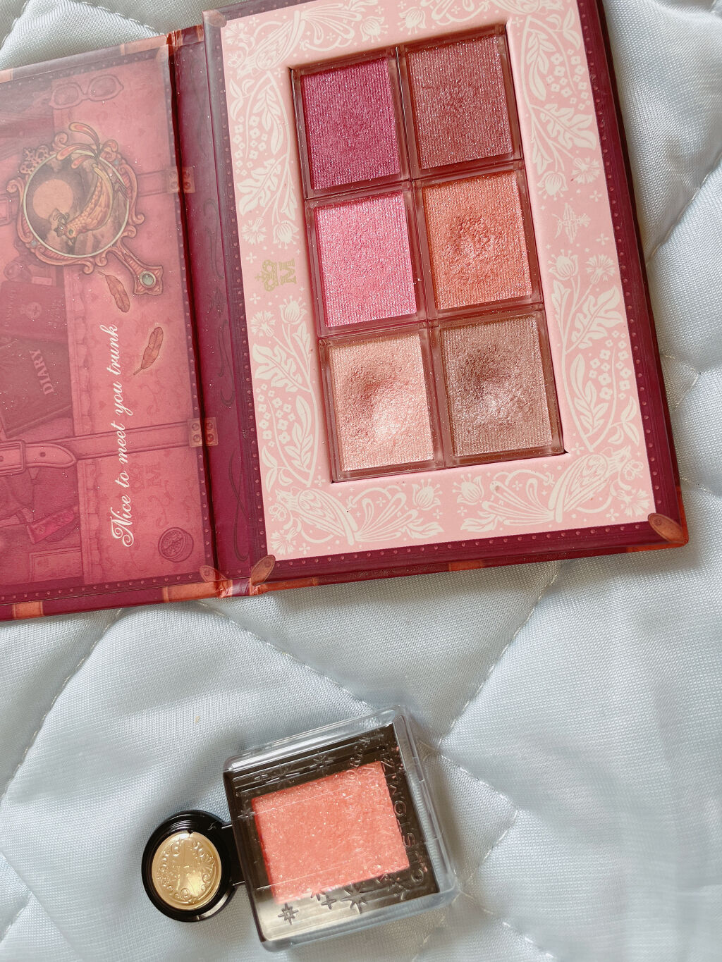 ナイストゥミーチュートランク/MAJOLICA MAJORCA/アイシャドウパレットを使ったクチコミ（2枚目）