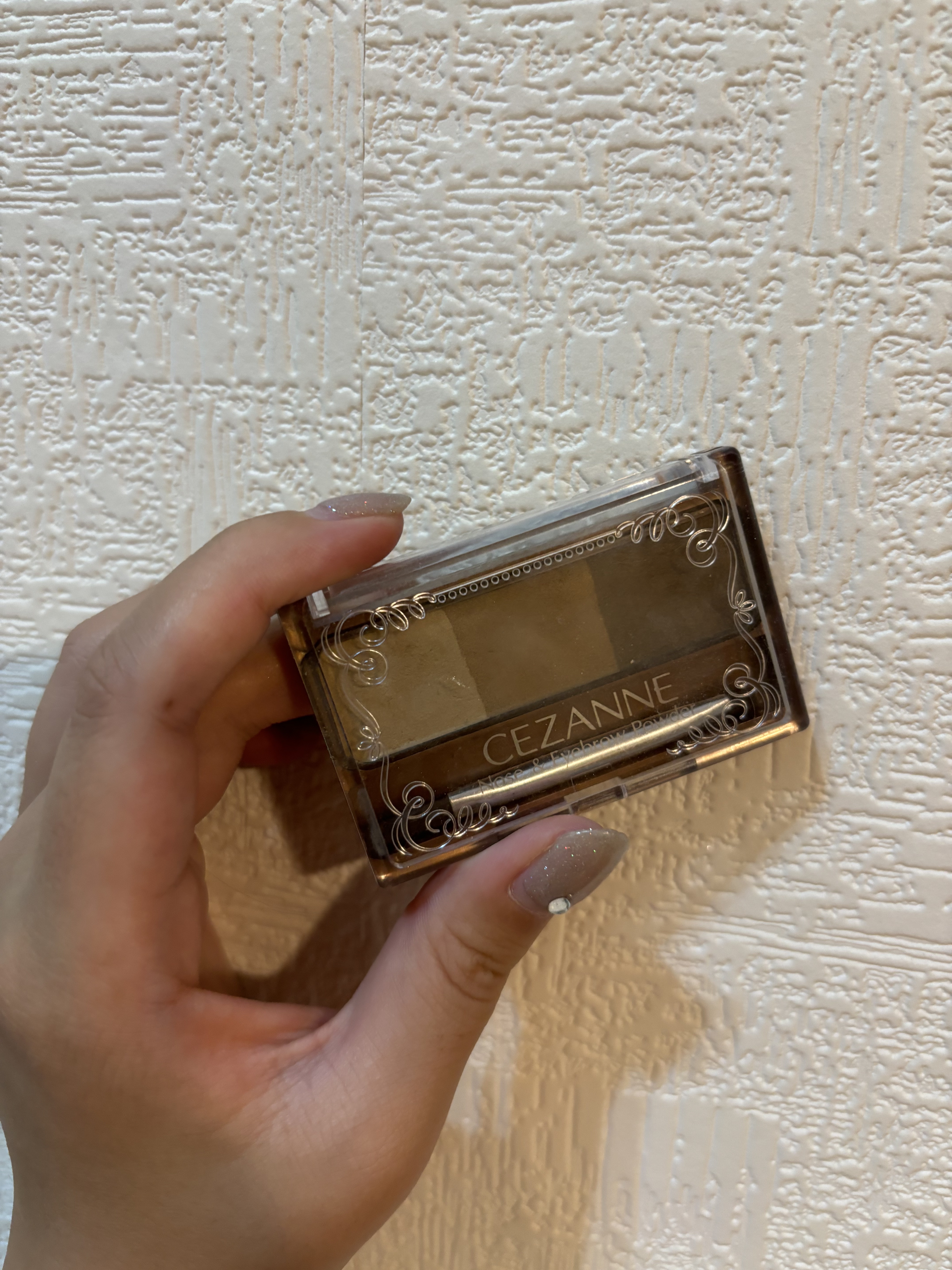 ノーズ＆アイブロウパウダー/CEZANNE/パウダーアイブロウを使ったクチコミ（1枚目）