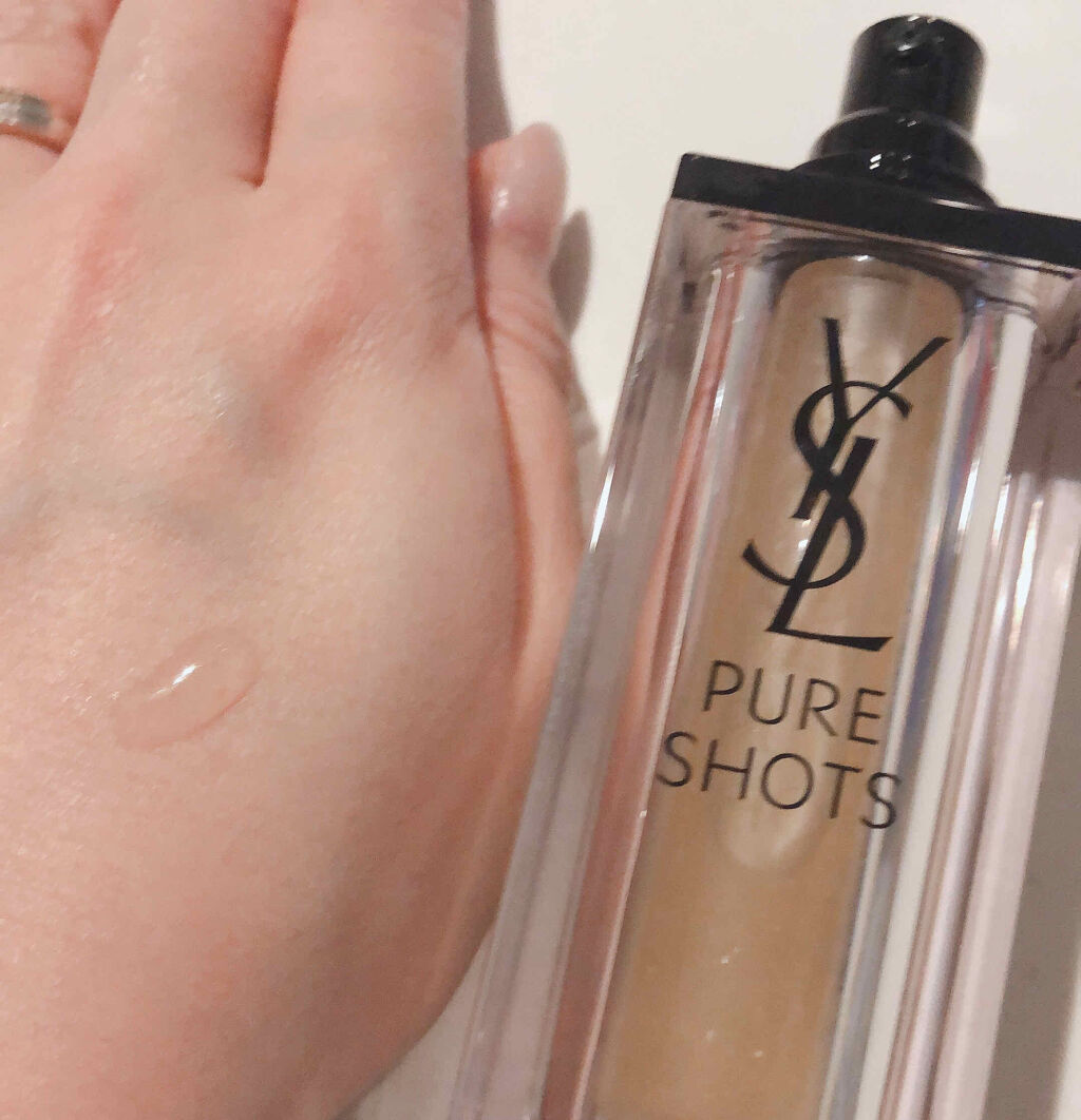 ピュアショット ナイト リチャージセラム/YVES SAINT LAURENT BEAUTE/美容液を使ったクチコミ（2枚目）