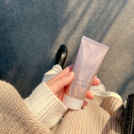 フォーザエフ 薬用 リンクルクリア ハンド UV /ナリスアップ/ハンドクリームを使ったクチコミ(1枚目)